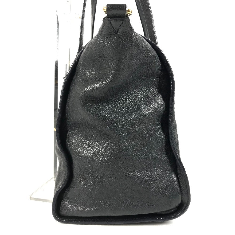 LOUIS VUITTON Tote Bag M93410 Monogram Ann Platt Leather Navy Monogram Ann Platt Luminews PM Luminews PM