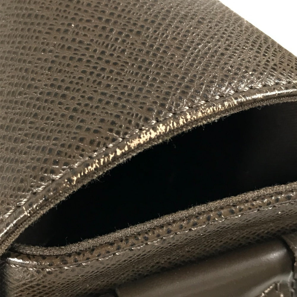 LOUIS VUITTON Shoulder Bag M30148 Taiga Leather, Nylon Brown Taiga Victor