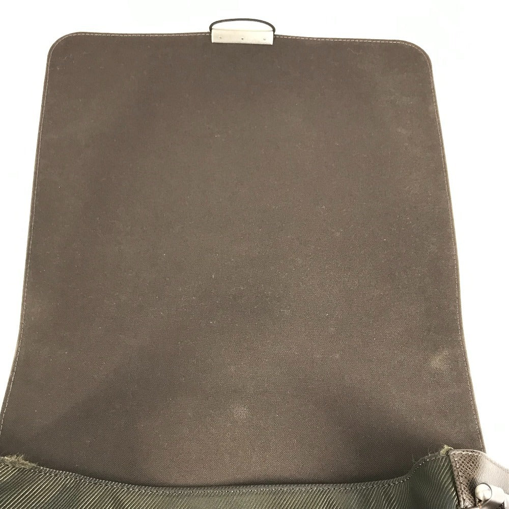 LOUIS VUITTON Shoulder Bag M30148 Taiga Leather, Nylon Brown Taiga Victor
