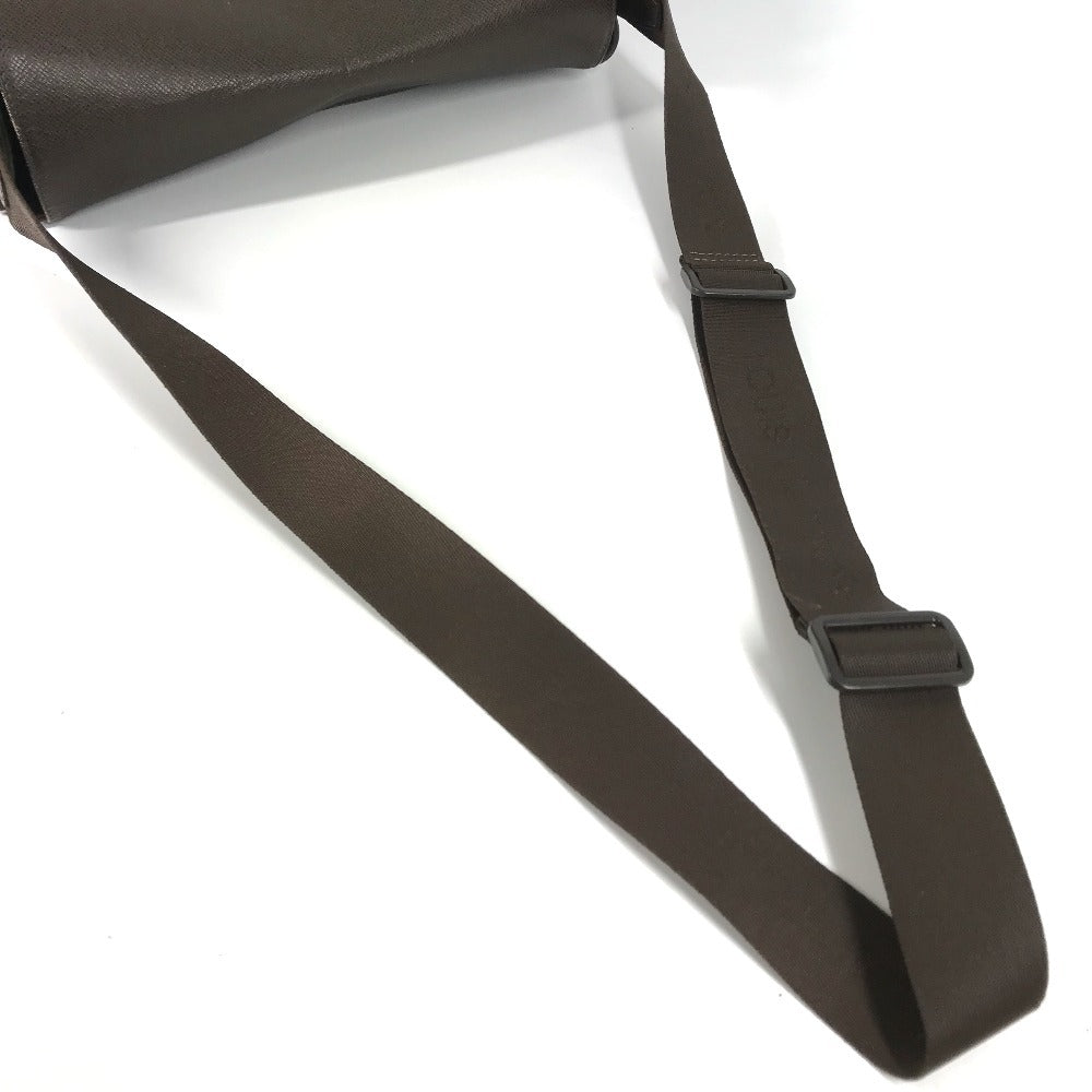 LOUIS VUITTON Shoulder Bag M30148 Taiga Leather, Nylon Brown Taiga Victor