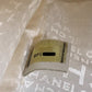 CHANEL Handbag canvas beige CC COCO Mark logo marshmallow