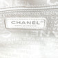 CHANEL Handbag canvas white Arabesque