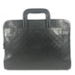 GUCCI Briefcase 152604 Sima leather black Handbag, document bag Guccissima GG logo