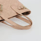 Christian Dior Cannage Panarea Hand Bag Coated Canvas Pink