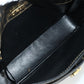 FENDI Zucca Canvas Shoulder Bag Black Brown