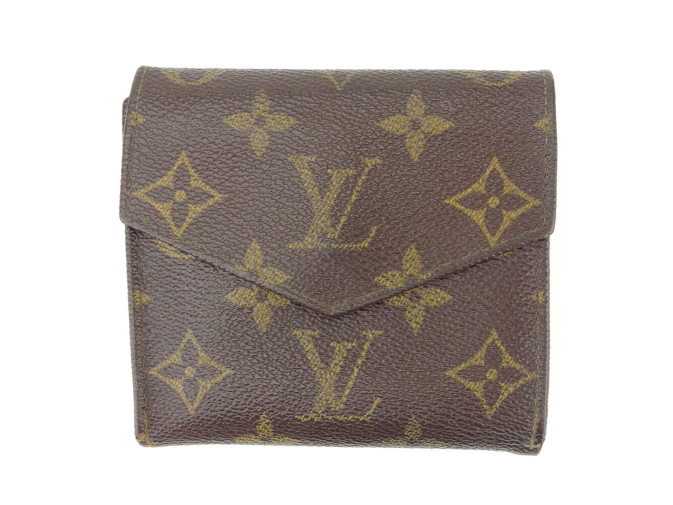 LOUIS VUITTON Bifold Wallet M61660 Brown beige gold Portonebi (old type)