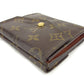LOUIS VUITTON Bifold Wallet M61660 Brown beige gold Portonebi (old type)