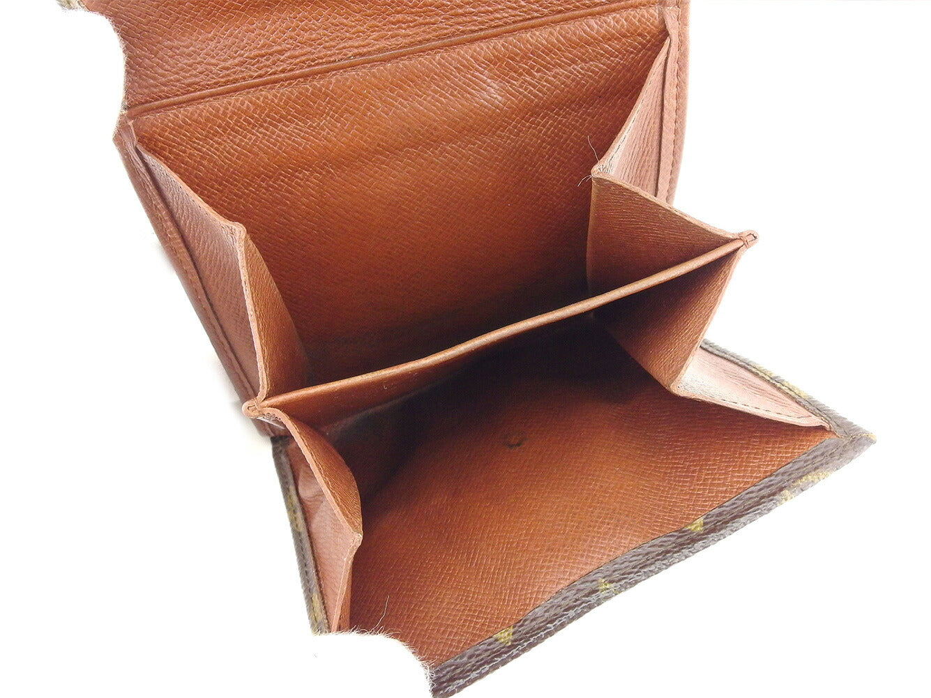 LOUIS VUITTON Bifold Wallet M61660 Brown beige gold Portonebi (old type)