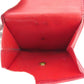 LOUIS VUITTON Bifold Wallet M63487 Red Porte Monnaie Billets Cartes Credit