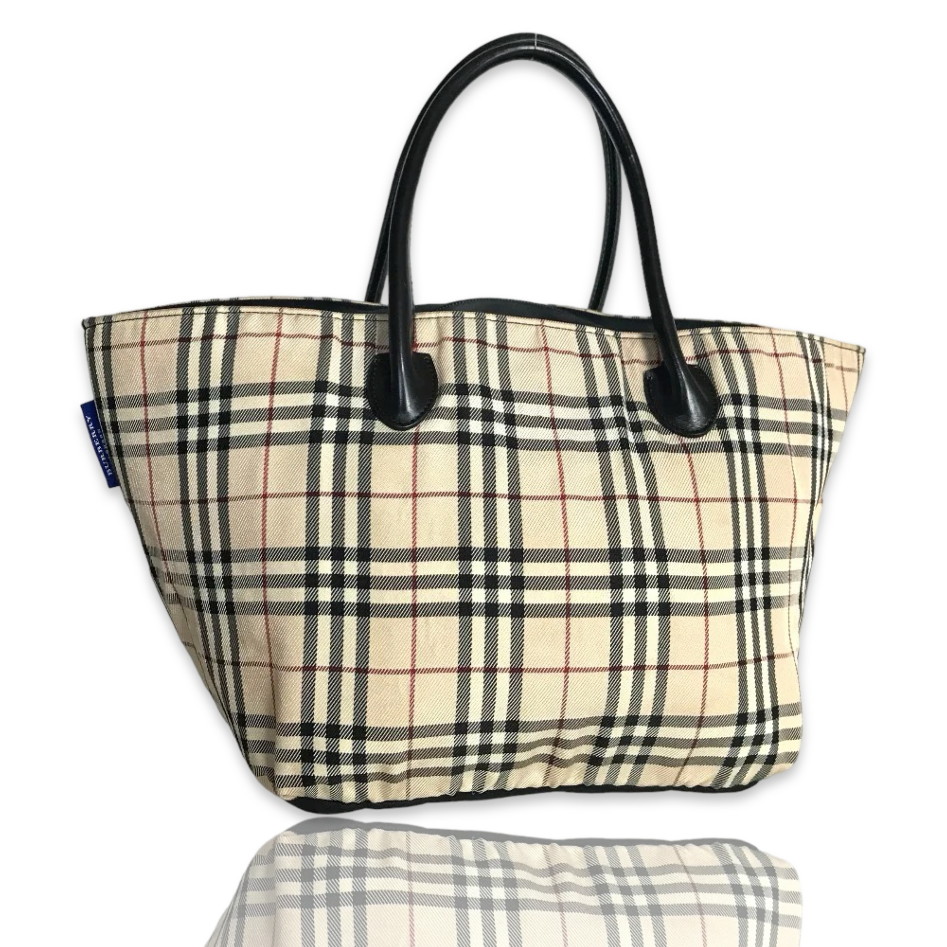 BURBERRY BLUE LABEL NOVA CHECK TOTE – My True Luxe BURBERRY BLUE LABEL NOVA CHECK TOTE – My True Luxe