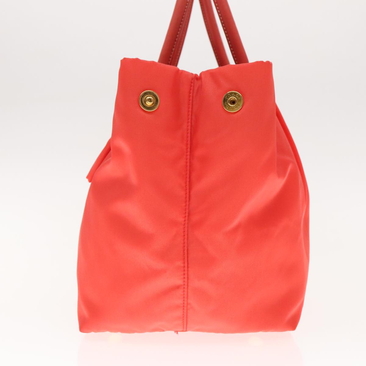 PRADA Hand Bag Nylon Sunset Gold