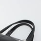 CHANEL Handbag Caviar Skin Black Silver CC