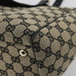 GUCCI GG Canvas Hand Bag Black