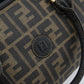 FENDI Zucca Canvas Boston Bag PVC Brown Black