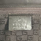 GUCCI Handbag 000 0844 Suede / leather black vintage logo
