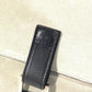 GUCCI Handbag 000 0844 Suede / leather black vintage logo