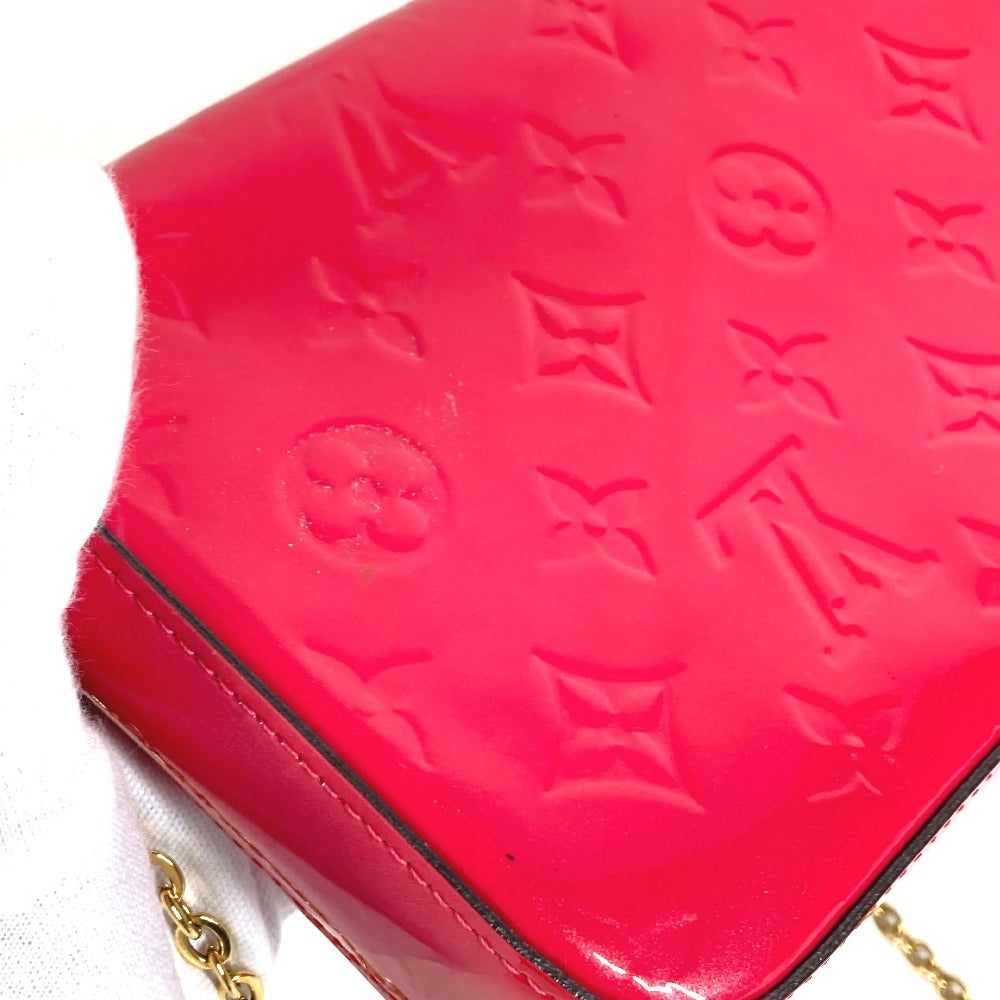LOUIS VUITTON Long Wallet Purse M61787 Monogram Vernis pink Monogram Vernis Pochette Felice
