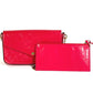 LOUIS VUITTON Long Wallet Purse M61787 Monogram Vernis pink Monogram Vernis Pochette Felice