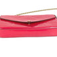 LOUIS VUITTON Long Wallet Purse M61787 Monogram Vernis pink Monogram Vernis Pochette Felice