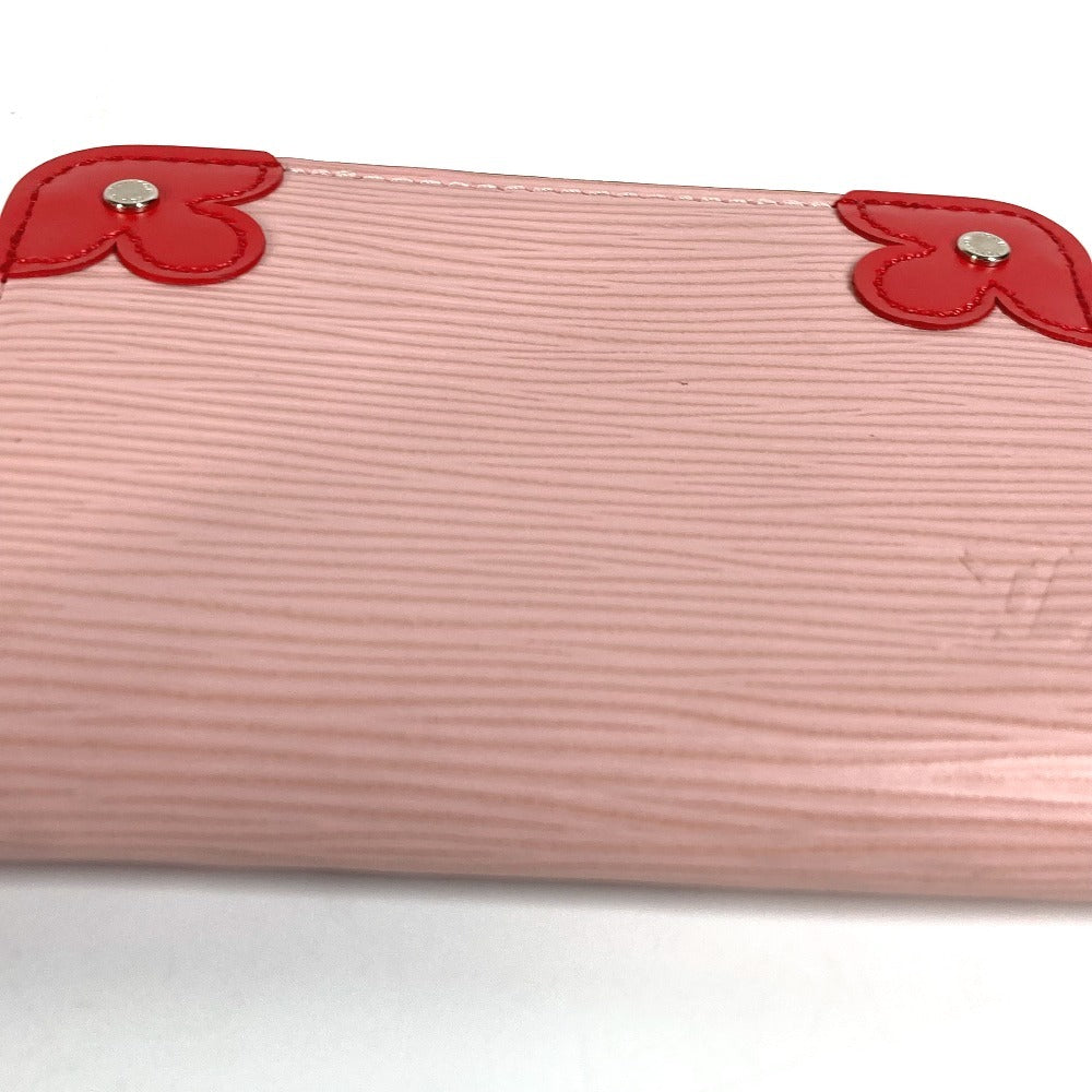LOUIS VUITTON Coin case M62971 Epi Leather pink Epi Zip around purse Blooming Corner