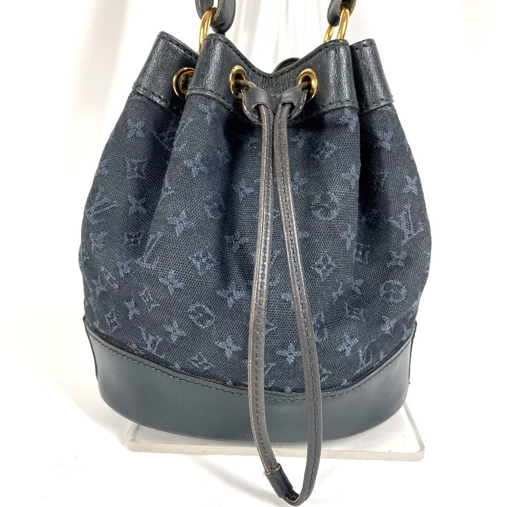 LOUIS VUITTON Shoulder Bag M92687 Monogram mini canvas Navy Monogram mini Noelie
