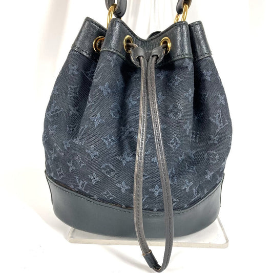 LOUIS VUITTON Shoulder Bag M92687 Monogram mini canvas Navy Monogram mini Noelie