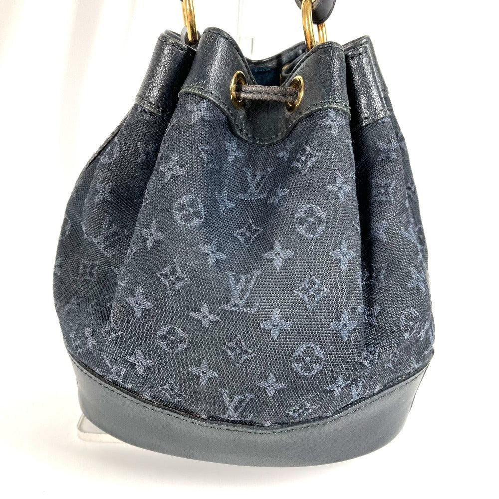 LOUIS VUITTON Shoulder Bag M92687 Monogram mini canvas Navy Monogram mini Noelie