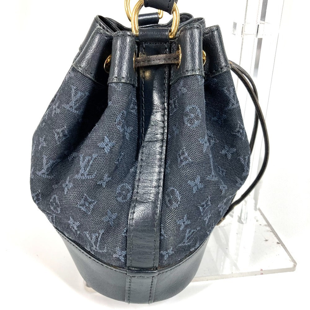 LOUIS VUITTON Shoulder Bag M92687 Monogram mini canvas Navy Monogram mini Noelie