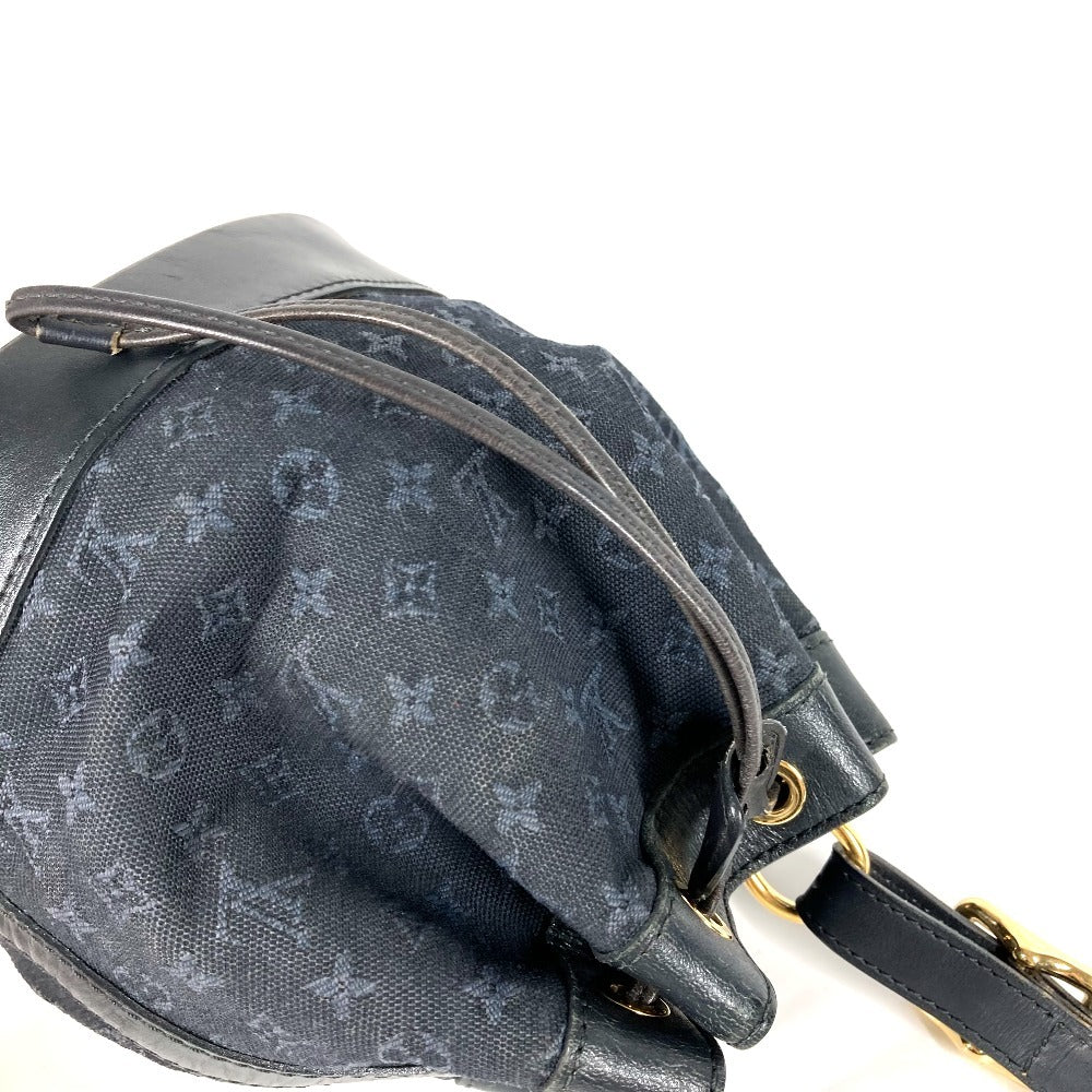 LOUIS VUITTON Shoulder Bag M92687 Monogram mini canvas Navy Monogram mini Noelie