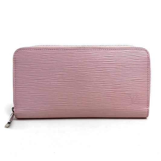LOUIS VUITTON Long Wallet Purse M41740 Epi Leather pink Epi Zippy wallet