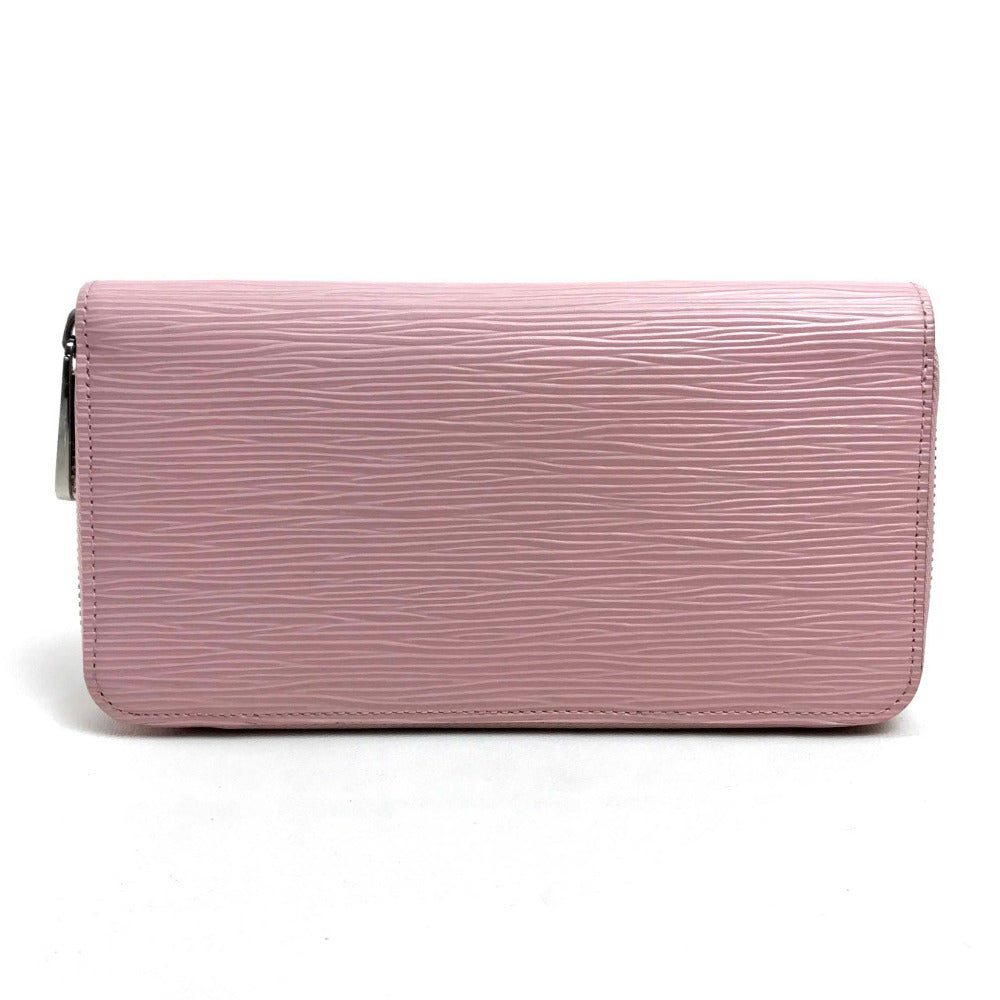 LOUIS VUITTON Long Wallet Purse M41740 Epi Leather pink Epi Zippy wallet