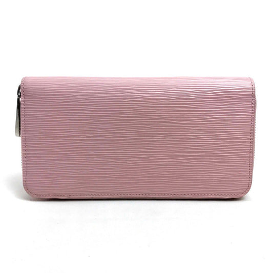 LOUIS VUITTON Long Wallet Purse M41740 Epi Leather pink Epi Zippy wallet