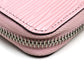 LOUIS VUITTON Long Wallet Purse M41740 Epi Leather pink Epi Zippy wallet