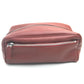 PRADA Pouch leather Red Triangle With logo Women Used Authentic