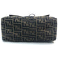 FENDI Shoulder Bag Canvas / leather Brown Zucca FF pattern Mamma Bucket Women Used Authentic