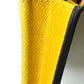 LOUIS VUITTON Long Wallet Purse M42087 Taiga Leather yellow Taiga Portefeuille Blaza mens Used Authentic