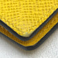 LOUIS VUITTON Long Wallet Purse M42087 Taiga Leather yellow Taiga Portefeuille Blaza mens Used Authentic