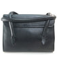 CELINE Handbag leather Black x Gold Metal vintage Chain lock Women Used Authentic