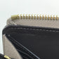 LOUIS VUITTON Long Wallet Purse M63104 Taurillon Clemence Leather Beige x Gold Metal Monogram flower Portefeuille Comet Women Used Authentic