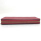 LOUIS VUITTON Long Wallet Purse M68571 Monogram Ann Platt Leather Red Monogram Ann Platt Zippy wallet Women Used Authentic