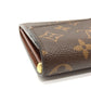 LOUIS VUITTON Long Wallet Purse M62236 Monogram canvas Brown Monogram Portefeuille Sarah Women Used Authentic