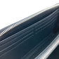 LOUIS VUITTON Long Wallet Purse M64838 Epi Leather black Epi Zippy wallet mens(Unisex) Used Authentic