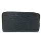 LOUIS VUITTON Long Wallet Purse M64838 Epi Leather black Epi Zippy wallet mens(Unisex) Used Authentic