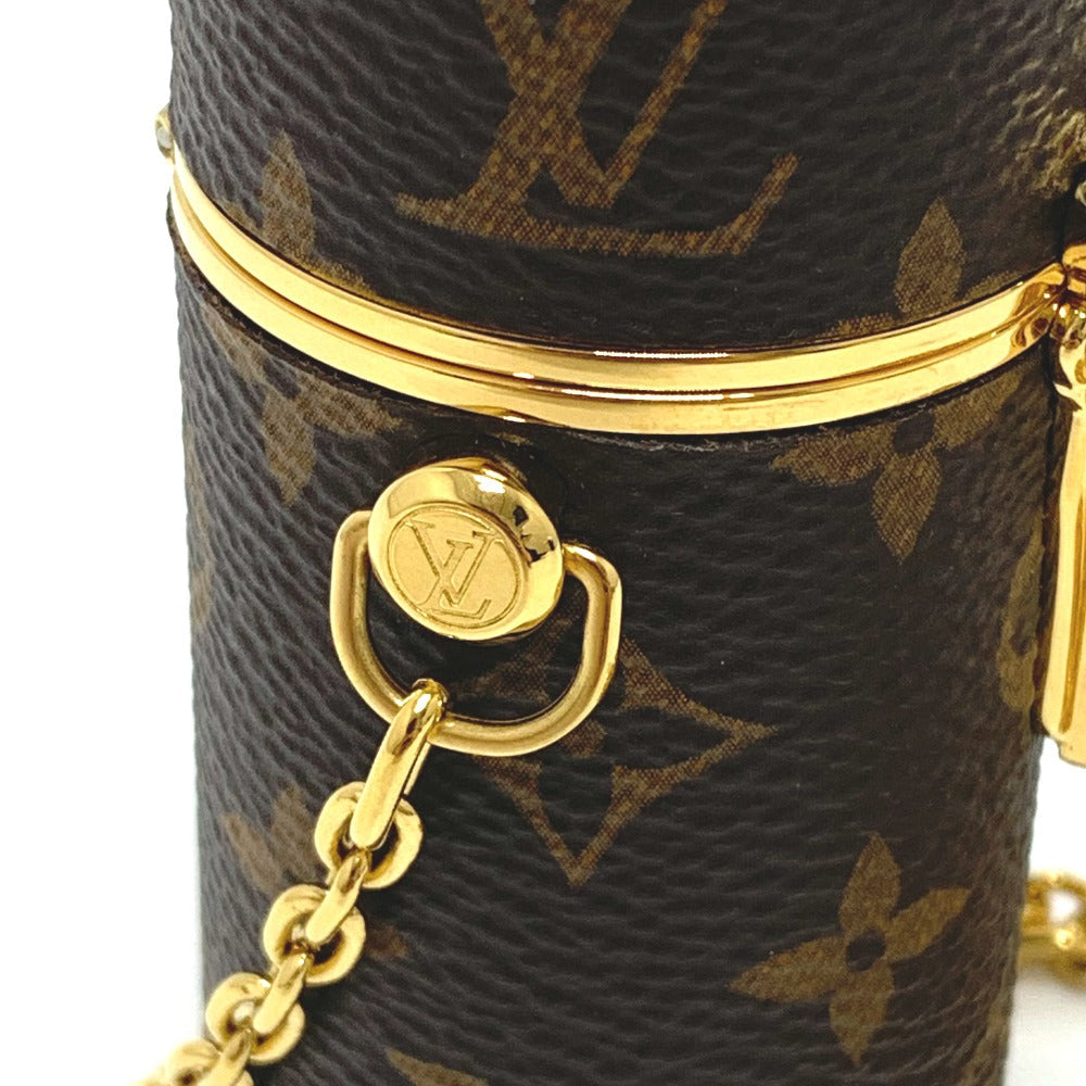 LOUIS VUITTON Shoulder Bag MP2406 Monogram canvas Brown Monogram Lip case Women Used Authentic