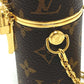 LOUIS VUITTON Shoulder Bag MP2406 Monogram canvas Brown Monogram Lip case Women Used Authentic