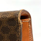 CELINE Business bag PVC / Leather Brown Macadam vintage unisex(Unisex) Used Authentic
