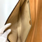 CELINE Business bag PVC / Leather Brown Macadam vintage unisex(Unisex) Used Authentic