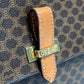 CELINE Business bag PVC / Leather Brown Macadam vintage unisex(Unisex) Used Authentic