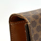 CELINE Business bag PVC / Leather Brown Macadam vintage unisex(Unisex) Used Authentic