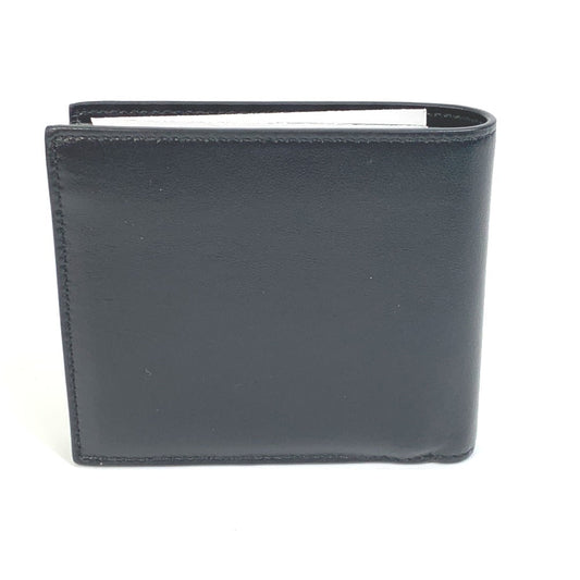 CELINE Folded wallet 10C873DME leather black logo Bi-fold wallet Women(Unisex) Used Authentic